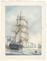 Whaler "Gay Head" in the Alameda Estuary, 1913