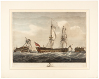 To the Memory of the Brave Capt. John Harvey, the Officers & Crew who fell in the Action, and to the Surviving Officers and Crew of His Majesty's Ship the Brunswick