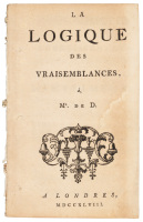 La Logique des Vraisemblances Mr. de D
