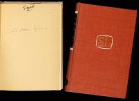 Two signed novels