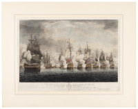 [HMS Formidable breaks the French Line]