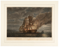 The Action between the Mars and L'Hercule on the Night of the 21st of April, 1798