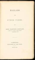 Ballads and Other Poems