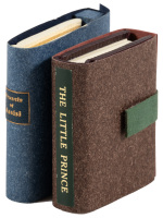 Two miniature titles bound by Jana Pribikova