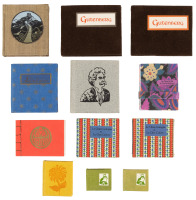 Twelve miniature volumes from Sunflower Press