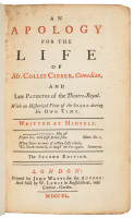 An Apology for the Life of Mr. Colley Cibber, Comedian and Late Pantentee of the Theatre-Royal