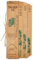 Cocktail menu for Trader Vic's