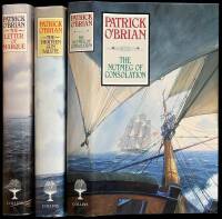 Three first editions from the Jack Aubrey series