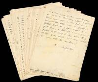 Heroes in the Fire Department - Autograph Manuscript