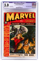 Withdrawn *** MARVEL STORIES No. 1 (Vol. 2 No. 2) Nov 1940 * Pre-Captain America Simon & Kirby Art