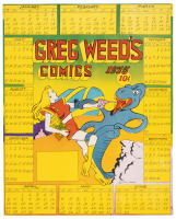 Trina Robbins * "Greg Weed's Comics 1975" Calendar Poster