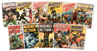 MARINES IN ACTION Nos. 1, 2, 3, 4, 5, 6, 7, 8, 9, 11, 13 * Lot of 11 Comics