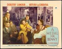 A Medal for Benny - set of eight lobby cards