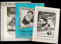 Movie press books and exhibitor's campaign books