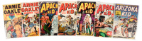 ANNIE OAKLEY * APACHE KID * ARIZONA KID * Lot of Seven Comics