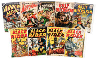 ARROWHEAD * BILLY BUCKSKIN * BLACK RIDER * Lot of Nine Comics