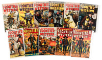 FRONTIER WESTERN Nos. 1, 2, 3, 4, 5, 6, 7, 8, 9, 10 (2 copies) * Lot of Eleven Comics