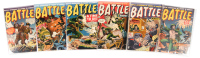 BATTLE Nos. 4, 6, 8, 9, 11, 12 * Lot of Six Comics