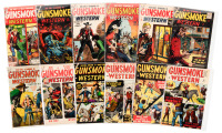 GUNSMOKE WESTERN Nos. 34, 37, 38, 39, 40, 41, 42, 44, 45, 46, 48, 49 * Lot of Twelve Comics