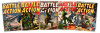 BATTLE ACTION Nos. 2, 4, 5, 6, 7 * Lot of Five Comics