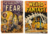 HAUNT OF FEAR No. 17 [and] WEIRD FANTASY No. 22 * Lot of Two Comics