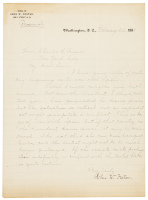 Letter by the former U.S. Secretary of State and Ambassador predicting war with Spain