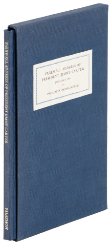 Farewell Address of Jimmy Carter, January 14, 1981