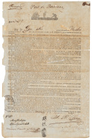 Contract of a Chinese slave/indentured servant in Cuba, in Spanish and Chinese