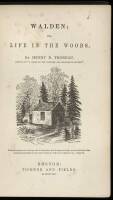 Walden; Or, Life in the Woods