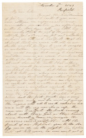 Letter from British immigrant woman seeing American slavery for the first time