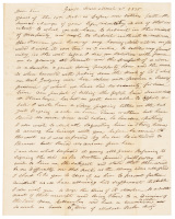 Letter from a Washington, D.C. landowner considering emigrating to Ohio