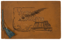 Album of Oakland, California, Comprising a Bird's Eye View of the City, Views of Prominent Business Blocks, Hotels, City and County Buildings, Public Schools, Colleges, Churches, Residences, Etc. and a Description of Oakland by the President of the Board 
