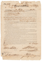 Contract of a Chinese slave/indentured servant in Cuba, in Spanish and Chinese