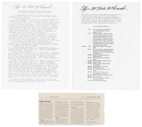 Two documents signed by Officer Nick McDonald