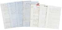 Seven nineteenth-century western mining documents