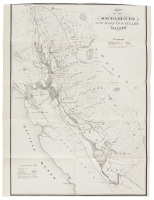 Map of the Sacramento, San Joaquin & Tulare Valleys