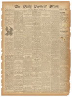 Report on the shooting of the Dalton Gang [in] The Daily Pioneer Press
