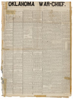 Report on the death of David L. Payne [in] The Oklahoma War-Chief