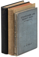 The first three non-fiction English-language books advocating manned space travel
