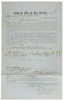 Archive of 33 documents relating to the Black Friday bancruptcy of Adams & Co. Express