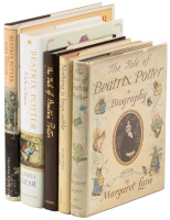 Five biography volumes on Beatrix Potter