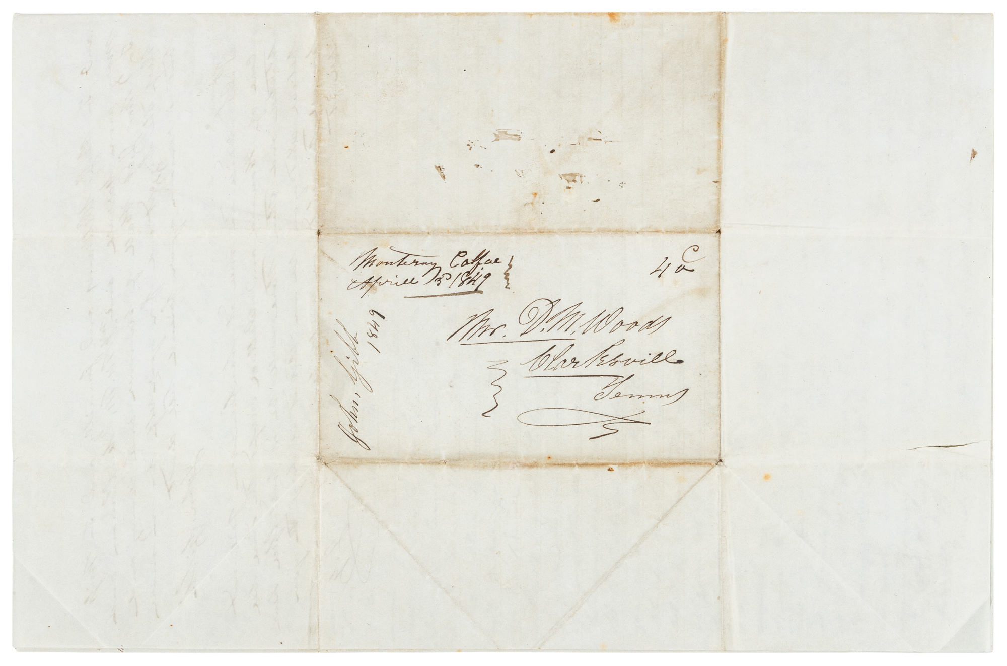 Three early Gold Rush letters with detailed descriptions of San ...