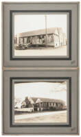 Six gelatin silver photographs of the Pajaro Valley Fruit Evaporating Co. in Watsonville, California