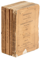 Proceedings of the Scientific Meetings of the Zoological Society of London for the Year 1878