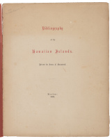 Bibliography of the Hawaiian Islands