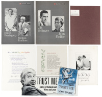 John Updike proofs and ephemera archive