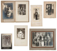 Nineteen gelatin silver photographs of Japanese-American families, groups and individuals in the San Francisco Bay Area