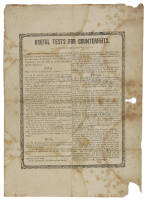 Useful Tests for Counterfeits