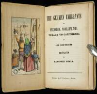 The German Emigrants, or, Frederick Wohlgemuth's Voyage to California by Dr. Dietrich