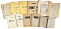 Large collection of musical scores from the collection of Philip Whalen